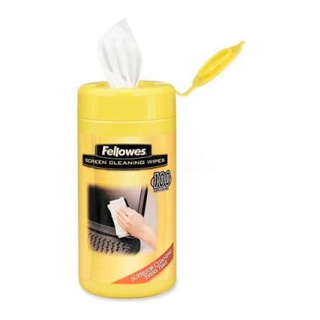 Fellowes Fellowes Alcohol-Free Screen Cleaner Wipes, 100/Pk - FEL 99703